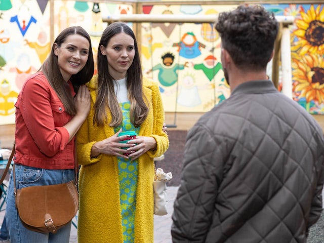 Sienna and Liberty on Hollyoaks on October 25, 2022