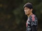 Takehiro Tomiyasu in Arsenal training on November 2, 2022