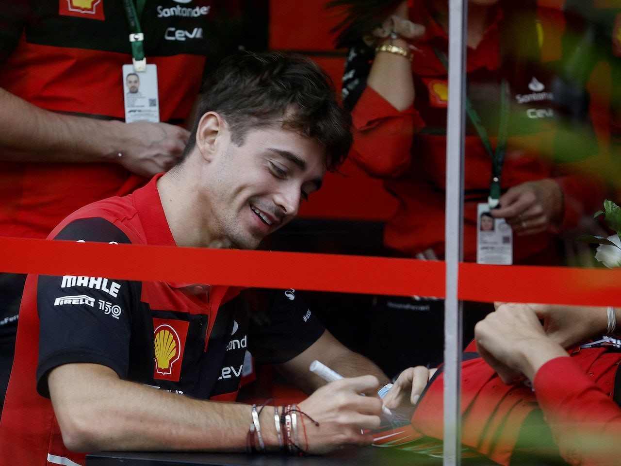 Ferrari team order to help Leclerc 'too risky'