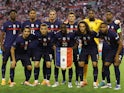 France players pose for a team photo in the UEFA Nations League in June 2022