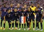 France players pose for a team photo in the UEFA Nations League in June 2022