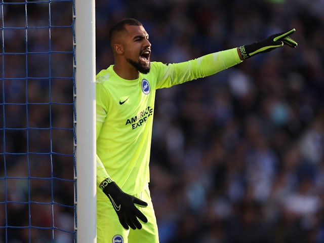 Brighton & Hove Albion goalkeeper Robert Sanchez pictured in May 2022