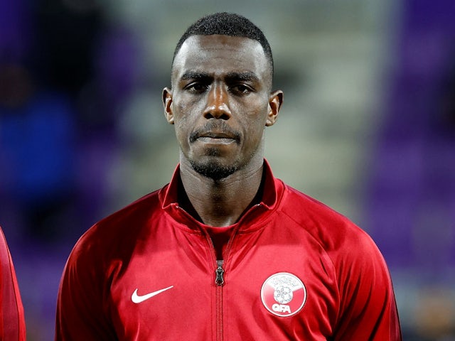 Almoez Ali pictured for Qatar in September 2022