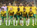 Australia team group before the match in September 2022