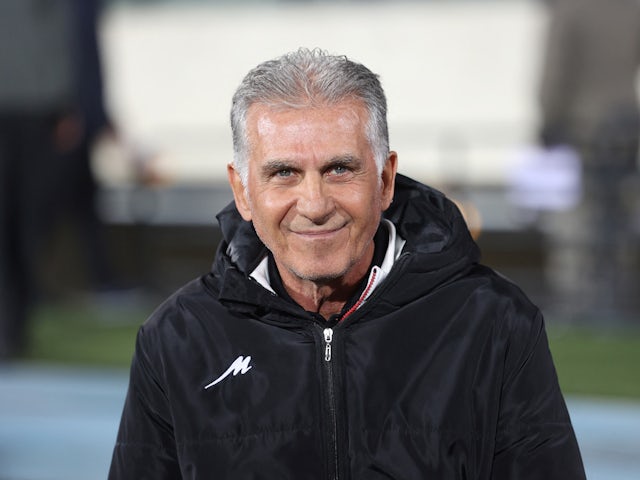 Iran coach Carlos Queiroz on November 10, 2022
