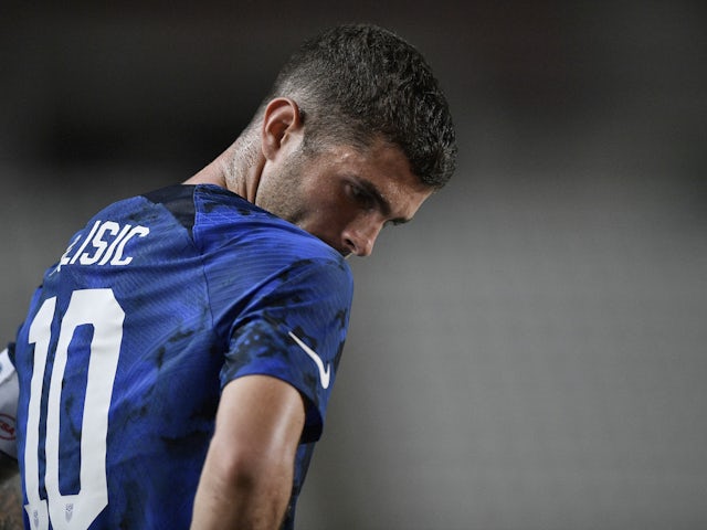 Christian Pulisic of the USA reacts in September 2022