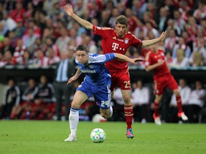 Gary Cahill in action for Chelsea during Champions League final against Bayern Munich in 2012.