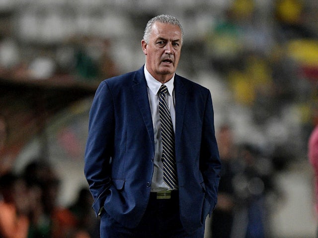 L'allenatore dell'Ecuador Gustavo Alfaro nel settembre 2022