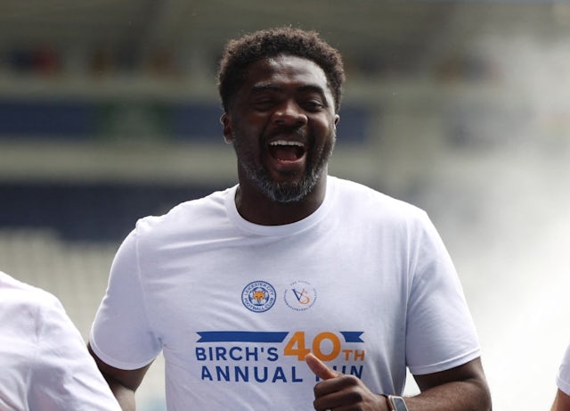 Leicester City coach Kolo Toure pictured on May 22, 2022