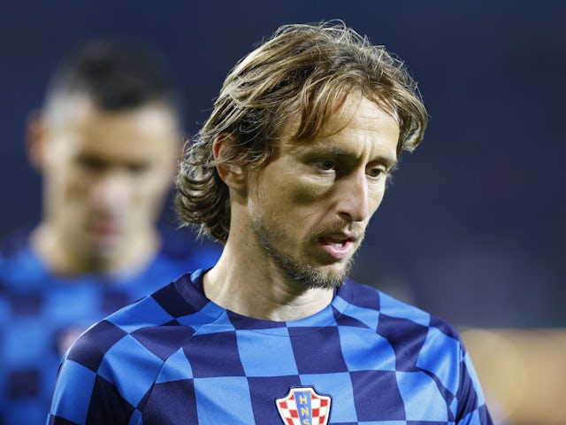 El croata Luka Modric en septiembre de 2022