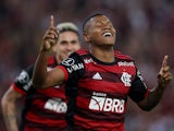 Flamengo winger Matheus Franca in action in October 2022.