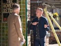 Laurence and Sean on Coronation Street on November 30, 2022