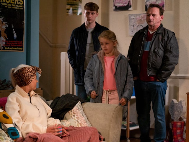 Lola, Lexi, Jay and Billy on EastEnders on November 22, 2022