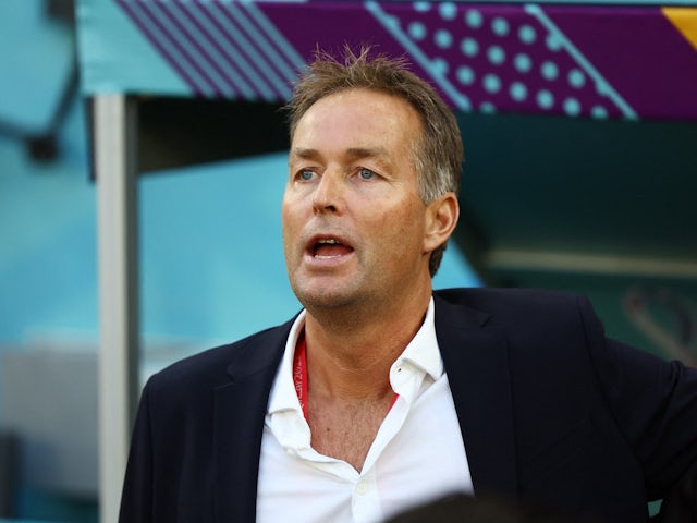 Denmark manager Kasper Hjulmand on November 22, 2022
