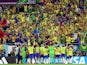 Brazil fans celebrate after the match on November 28, 2022