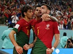 Bruno Fernandes reacts to Cristiano Ronaldo being benched against Switzerland