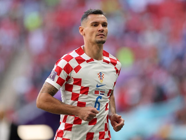 Croatia's Dejan Lovren pictured on November 23, 2022