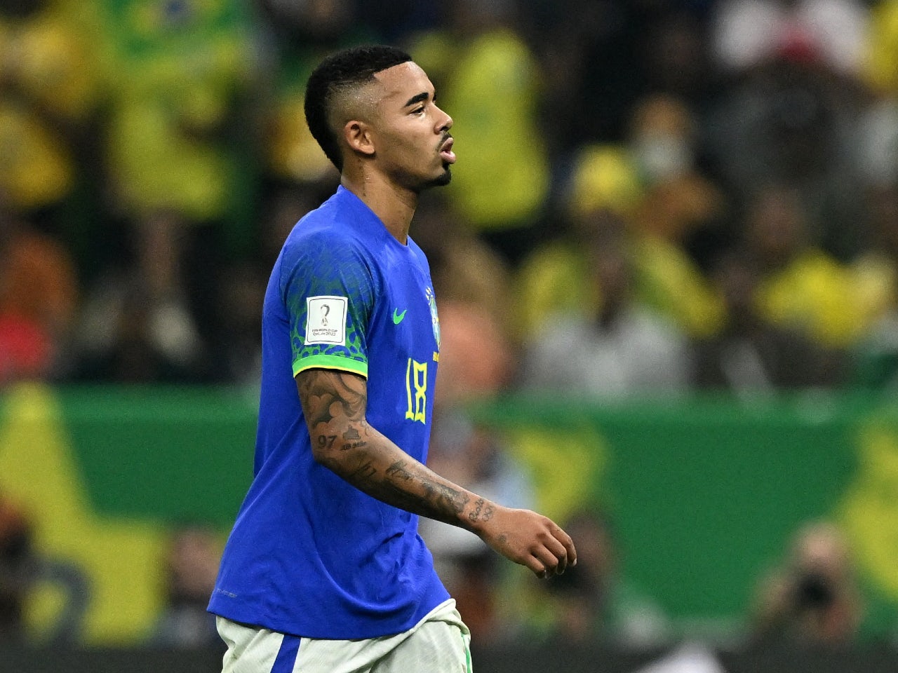 Brazil S Gabriel Jesus Alex Telles To Miss Rest Of World Cup With Knee Injuries Sports Mole
