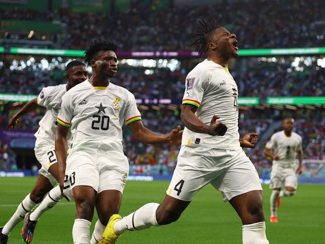 Ghana edge past South Korea in five-goal spectacular