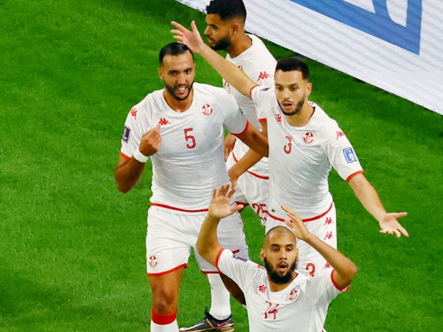 Tunisia left frustrated by disallowed goal against France at the World Cup on November 30, 2022.