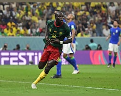 Ten-man Cameroon out of World Cup despite shock Brazil win