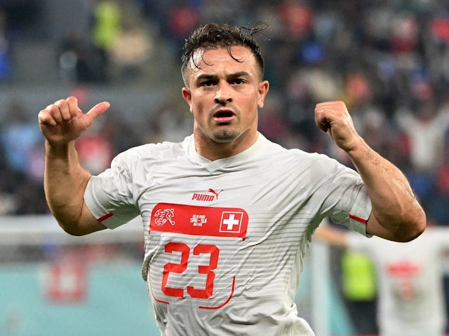 Shaqiri out to equal Switzerland World Cup scoring record against Portugal