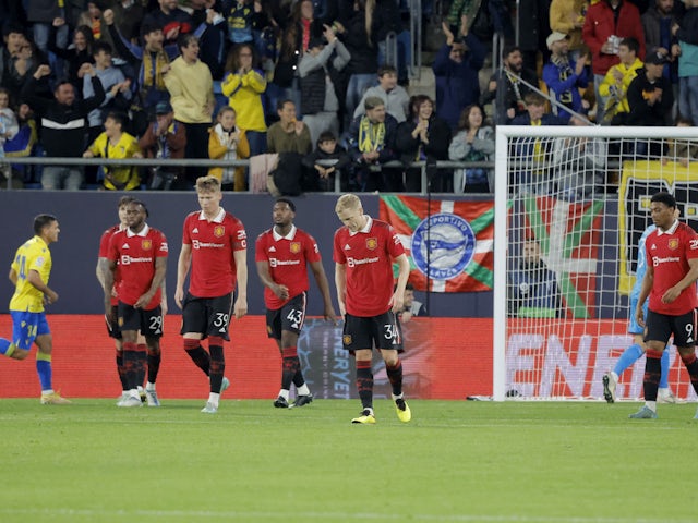 Manchester United concede four in friendly defeat to Cadiz