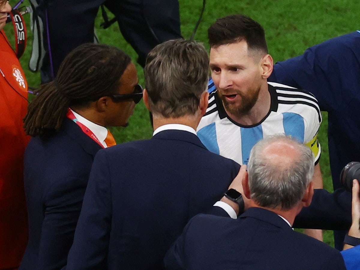 Messi hits back at Van Gaal, urges FIFA to drop referee after Netherlands  win - Sports Mole