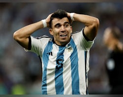 Argentina's Montiel, Acuna to miss World Cup semi-final with Croatia