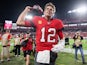 Tampa Bay Buccaneers quarterback Tom Brady pictured on December 6, 2022