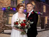 WEEK 52 COVER: Fiz and Tyrone on Coronation Street on Christmas Day, 2022