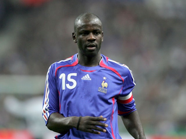Lilian Thuram pictured for France in 2006