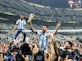 Argentina captain Lionel Messi reacts to World Cup victory
