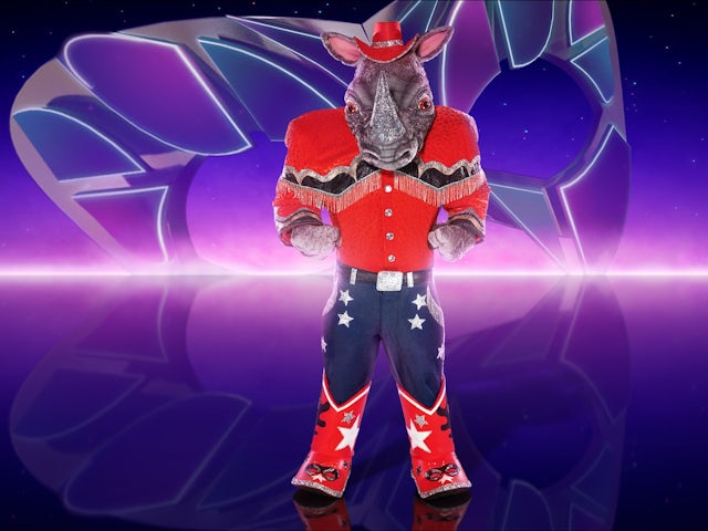 Rhino for The Masked Singer series four