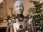 Ameca the robot for Channel 4's Alternative Christmas Message