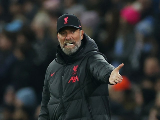 A photo of Liverpool manager Jurgen Klopp on December 22, 2022