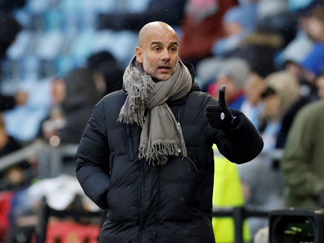 Directed by Pep Guardiola in Manchester City taken on 17th December 2022