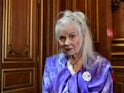 Vivienne Westwood pictured in February 2020