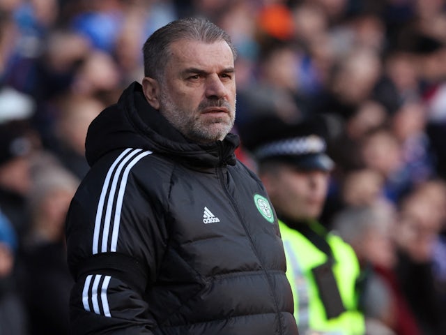 Celtic manager Ange Postecoglou before the match on January 2, 2022