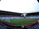 General view inside Aston Villa's Villa Park before the match on January 8, 2023