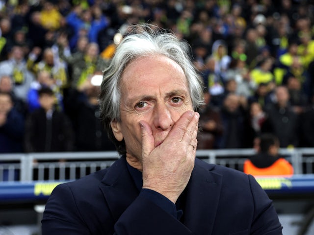 Fenerbahçe teknik direktörü Jorge Jesus 8 Ocak 2023 maçı öncesi