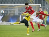 Freiburg forward Kevin Schade in action versus Borussia Dortmund in January 2022.