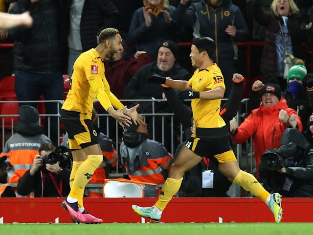 Liverpool, Wolves set for FA Cup third-round replay after Anfield draw