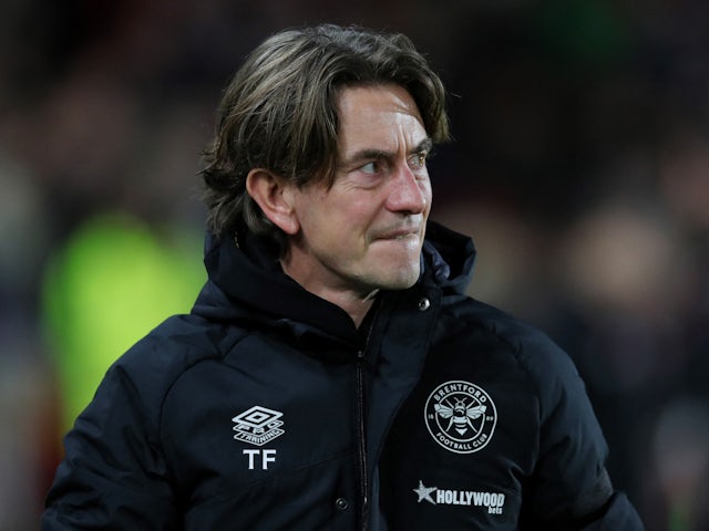 Brentford manager Thomas Frank before the match on January 7, 2023