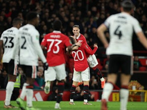 Late Rashford double helps Man Utd into EFL Cup semi-finals