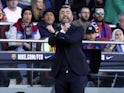 Espanyol coach Diego Martinez reacts on December 31, 2022