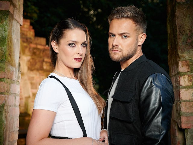 Sienna and Ethan on Hollyoaks, week 3 2023
