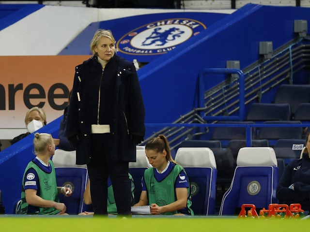 Chelsea Women manager Emma Hayes pictured on December 22, 2022