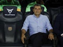 Athletic Bilbao coach Ernesto Valverde before the match on October 23, 2022
