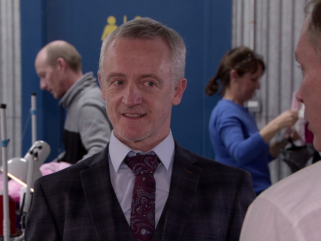 Dick on Coronation Street on January 25, 2023